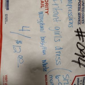 Infant girls dress.              4/$12